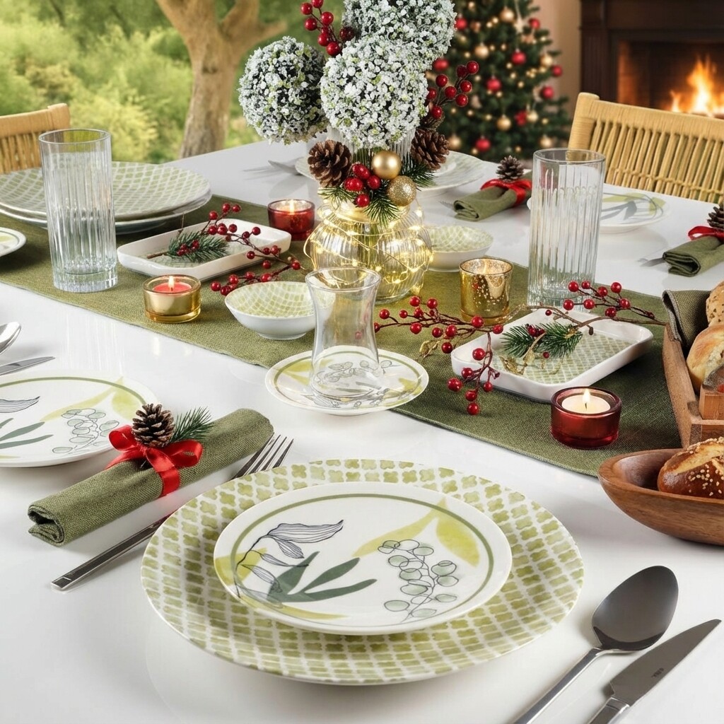 Camelia 30 Parça Kahvaltı Takımı