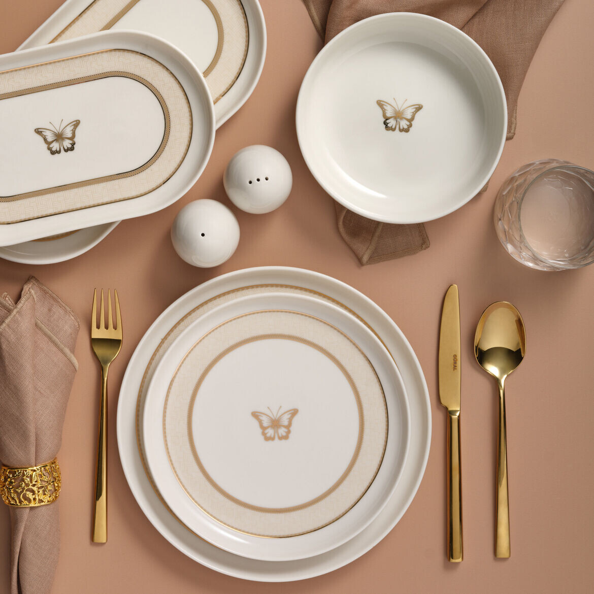 Bilbao 30 Parça 6 Kişilik Yemek Takımı 6569