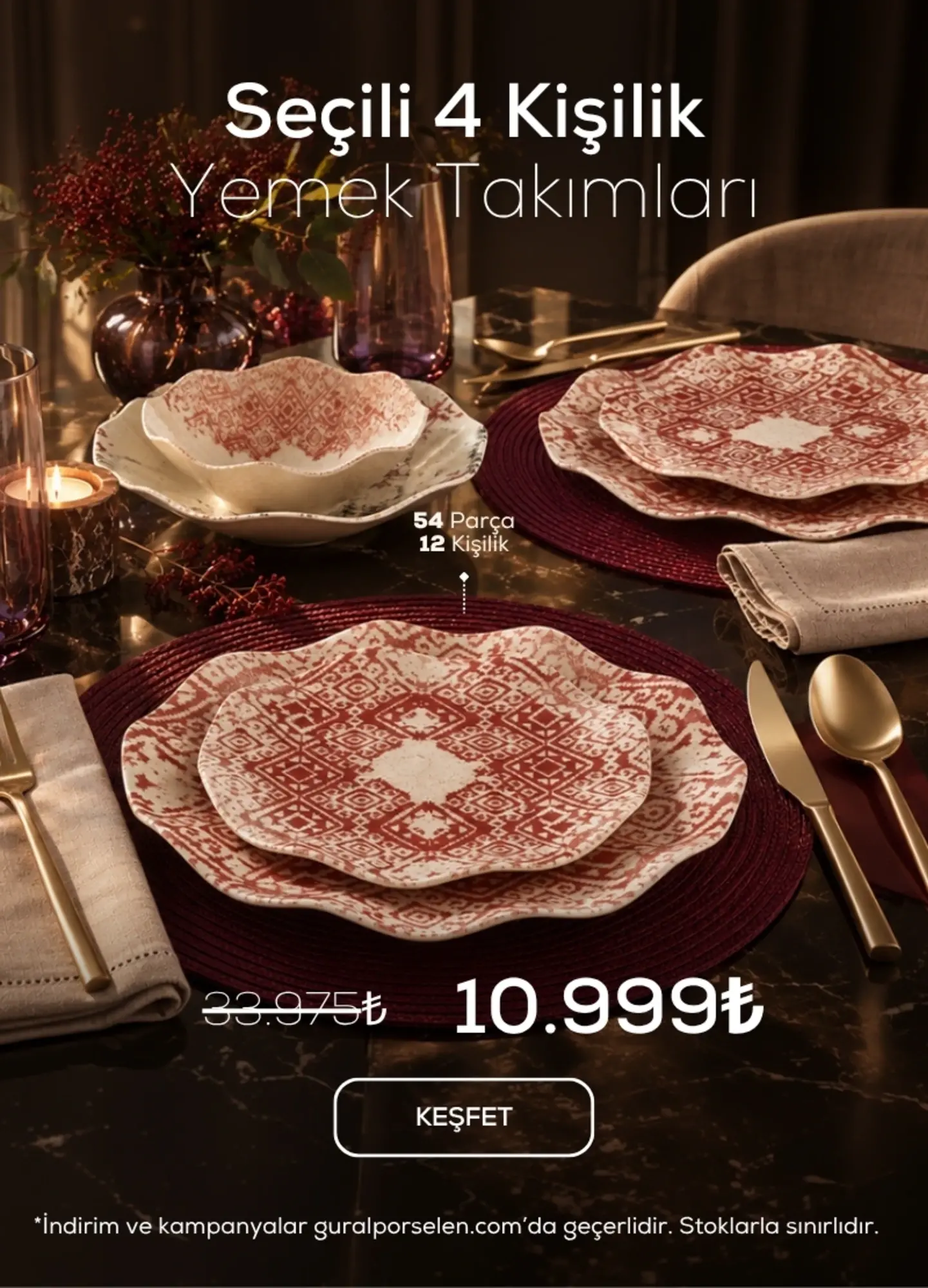 4 Kişilik Yemek Takımları
