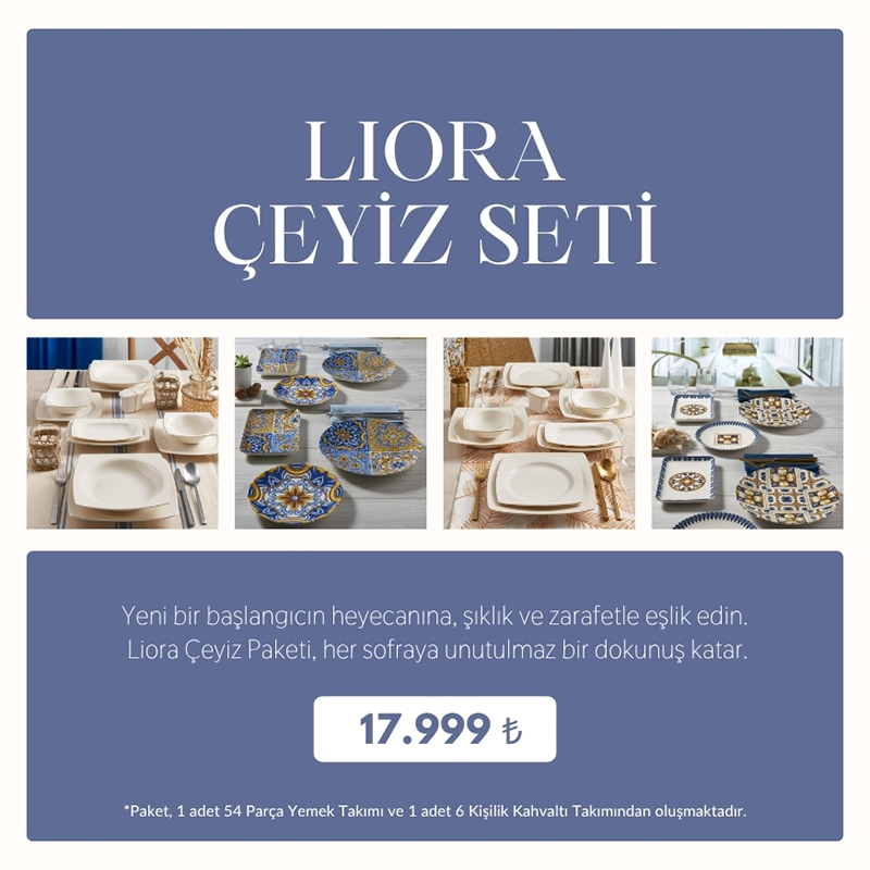 LIORA ÇEYİZ SETİ