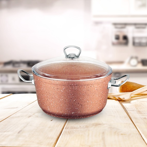 Ametis 24 Cm Granit Derin Tencere - Tiramisu - 1