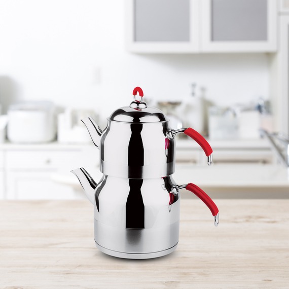 Silene Küçük Boy Çaydanlık - Silikon Kulp - 1