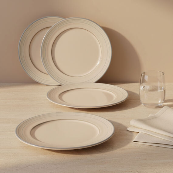 Güral 6 Adet 27 Cm Servis Tabağı Reaktif Agate Vr 969 - 3