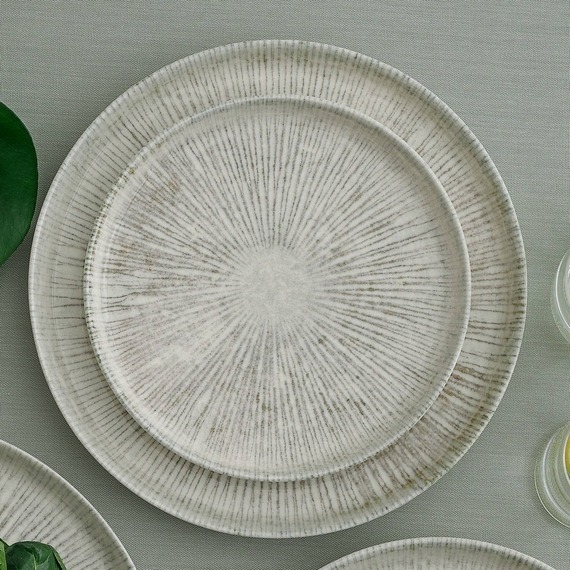 Arnim 25 Cm Bilbao Bone Düz Tabak - 2