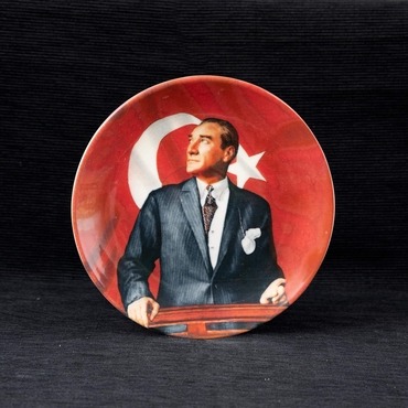 GÜRAL PORSELEN - ATA 25 CM DÜZ TABAK - 18812