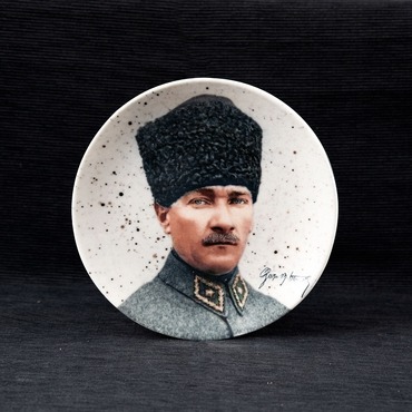 GÜRAL PORSELEN - ATA 25 CM DÜZ TABAK - 18819