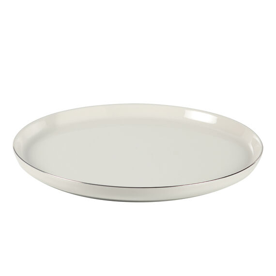 Bilbao 3 Parça 27 Cm Servis Tabağı Gümüş Fıle - 3