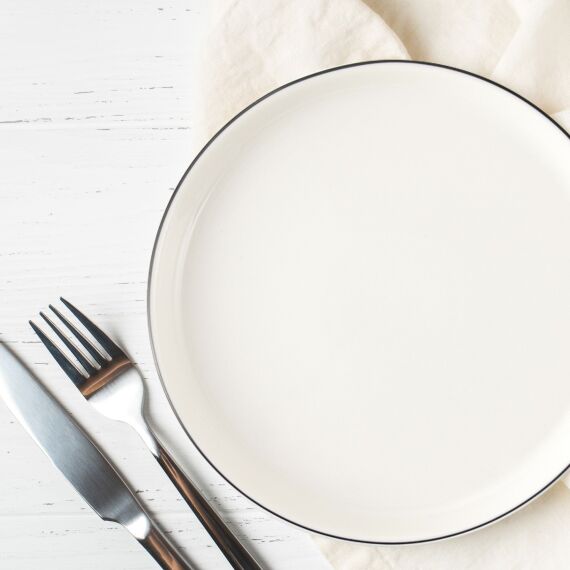 Bilbao 3 Parça 27 Cm Servis Tabağı Siyah File - 4