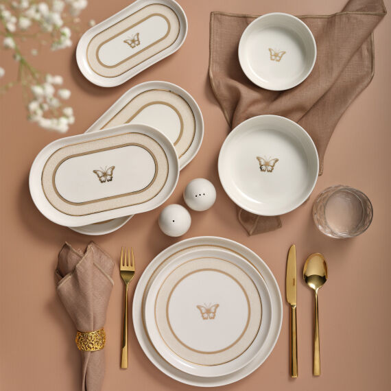 Bilbao 30 Parça 6 Kişilik Yemek Takımı 6569 - 1