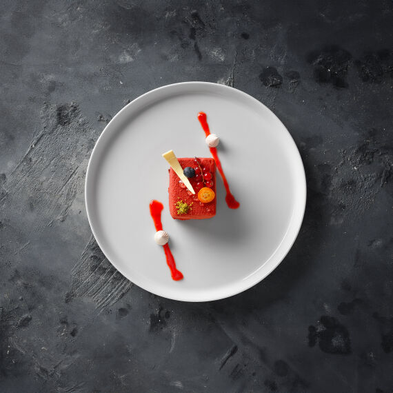 Bilbao 6 Parça 15 Cm Tatlı Tabağı -Beyaz - 1