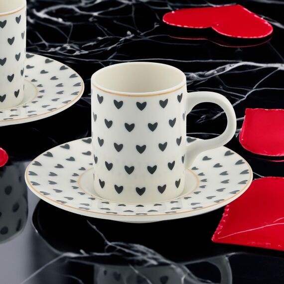 Camelia 2 Kişilik 4 Parça Kahve Fincan Takımı 6656 - 3