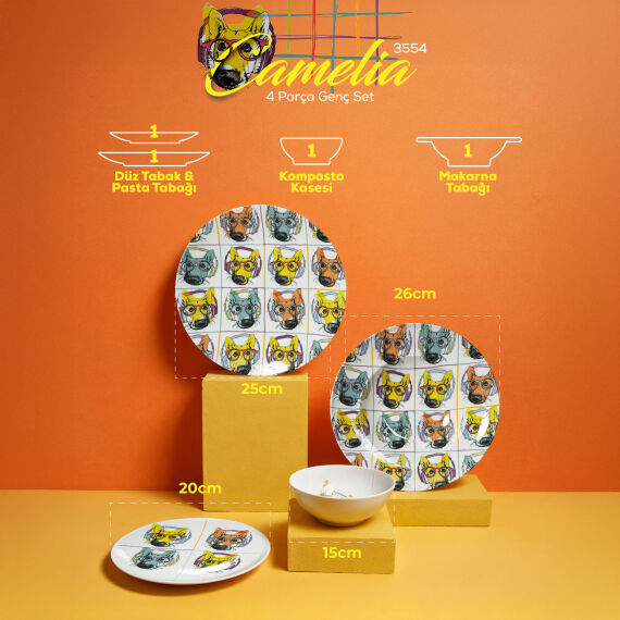 Camelia 4 Parça Genç Set 29751 - 4