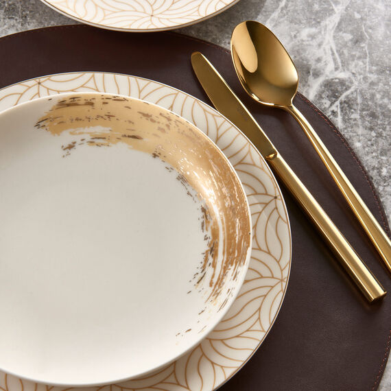 CAMELİA 54 PARÇA 12 KİŞİLİK YEMEK TAKIMI GOLD 6420 - 6