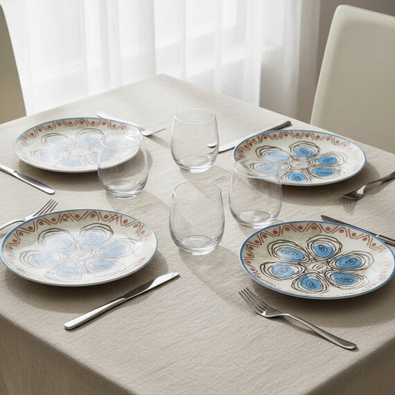 Camelia 6 Parça 20 cm Pasta Takımı 21391 - 2