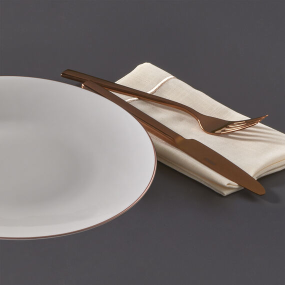 Camelia 6 Parça 20 Cm Pasta Takımı - Copper Bakır - 3