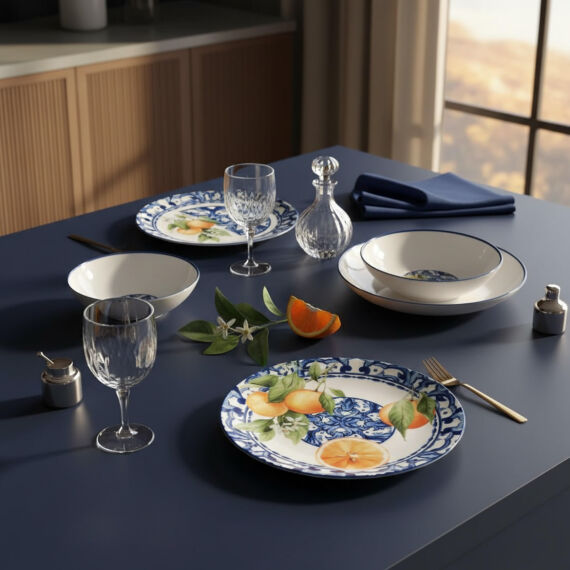 Camelia 8 Parça 2 Kişilik Yemek Takımı 5535 - 1