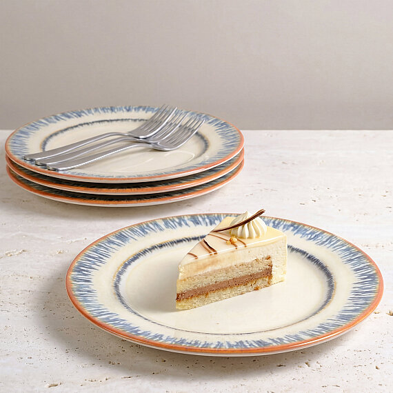 Delta Tide 4'lü Servis Tabağı 27 cm 64311 - 1