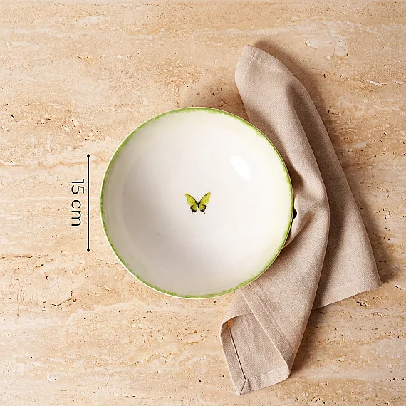 Flora 4'lü 15 cm Porselen Kase 4883 - 3