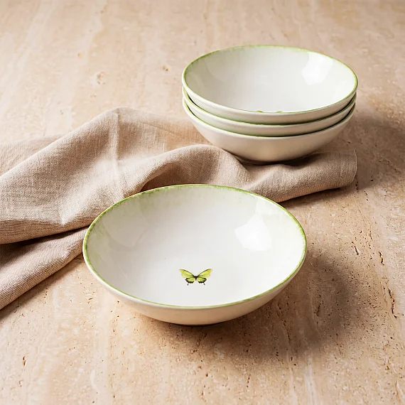 Flora 4'lü 15 cm Porselen Kase 4883 - 5
