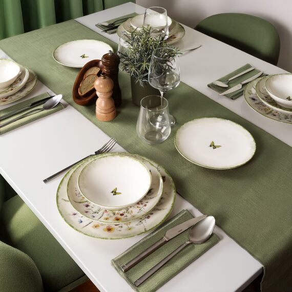 Flora Green 16 Parça 4 Kişilik Yemek Takımı 4883 - 1