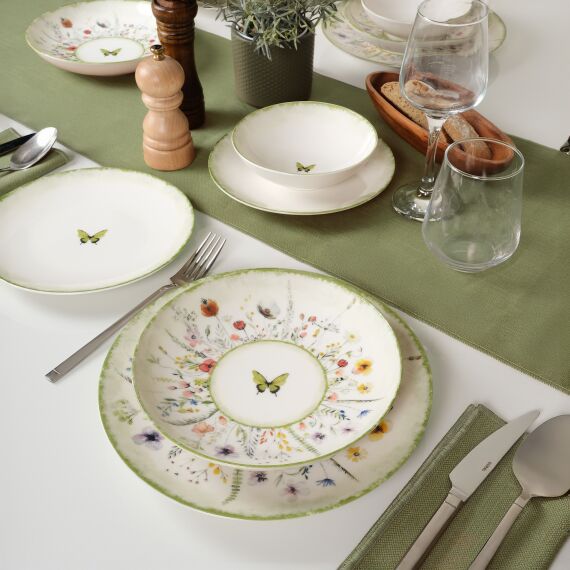 Flora Green 16 Parça 4 Kişilik Yemek Takımı 4883 - 2