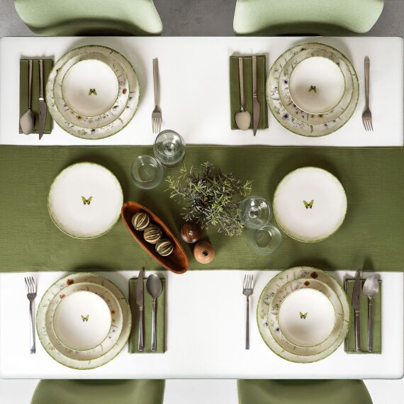 Flora Green 16 Parça 4 Kişilik Yemek Takımı 4883 - 3