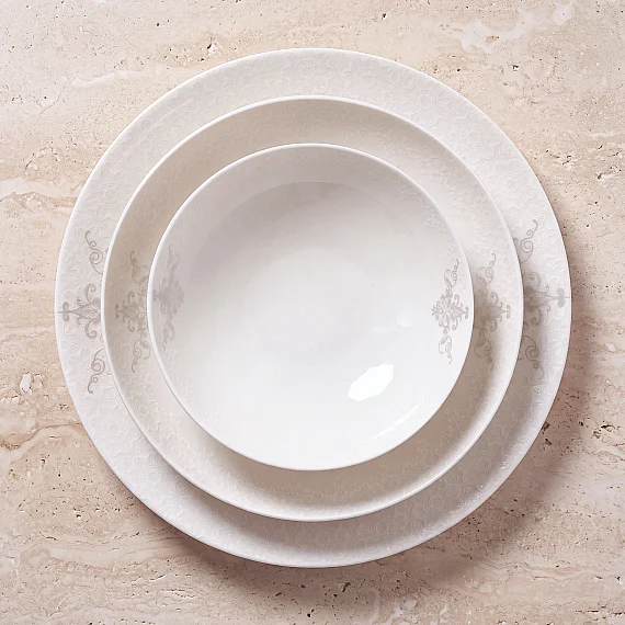Camelia 18 parça 6 kişilik yemek takımı 6925 - 7