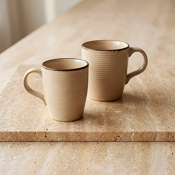 GBS BARISTA BAHIA ROLYEFLI MUG BARDAK 2'LI A COLOUR VC 26B - 4