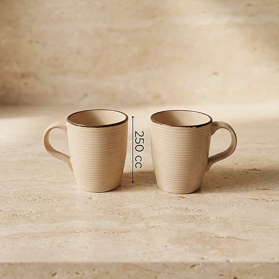 GBS BARISTA BAHIA ROLYEFLI MUG BARDAK 2'LI A COLOUR VC 26B - 5