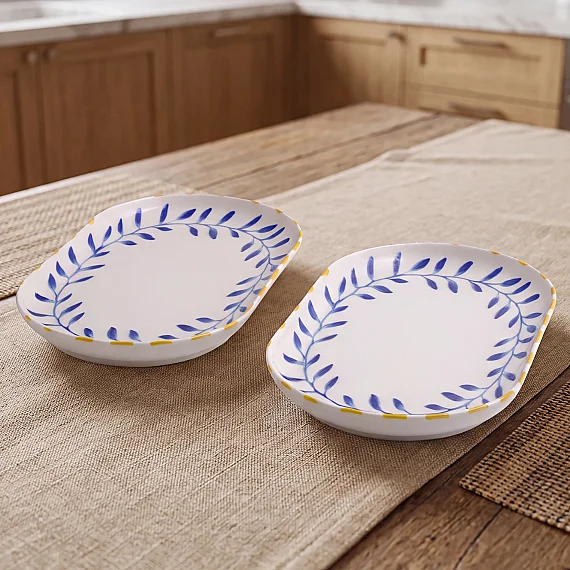 Bilbao Limon 2'li 25x15 cm Kayık Tabak Seti 63292 - 3