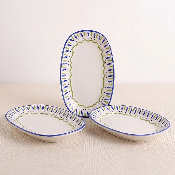 GBS ENT OTEL 3'LU 19 CM.KAYIK TABAK REATIF DG 6515 - 9