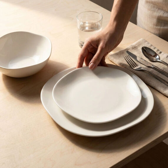 Ütopya 3 Parça Tek Kişilik Yemek Takımı - 2