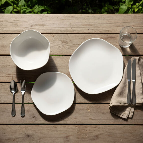 Ütopya 3 Parça Tek Kişilik Yemek Takımı - 4