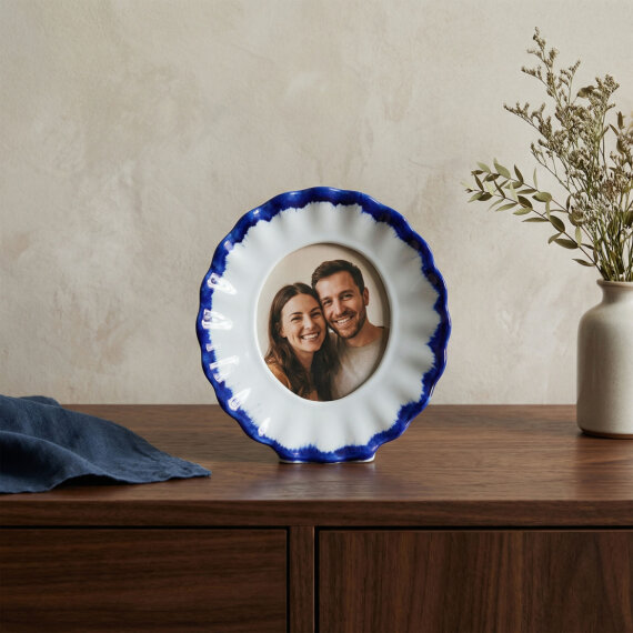 Güral Hediyelik Dekoratif Fotoğraf Çerçevesi 13 cm Lacivert - 2