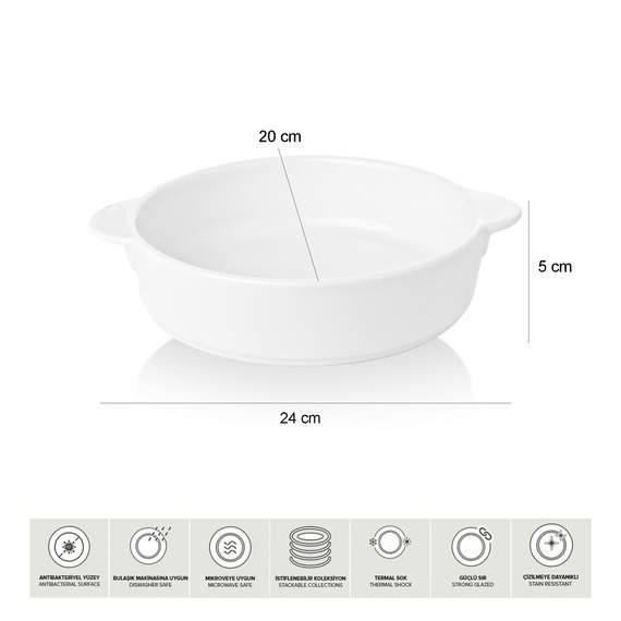 20 Cm Fırın Kabı - 3