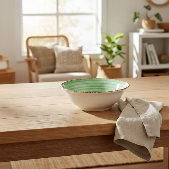 Avanos 15 Cm Bone Düz Tabak - 4