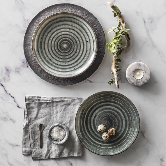 Avanos 21 Cm Bone Düz Tabak - 1