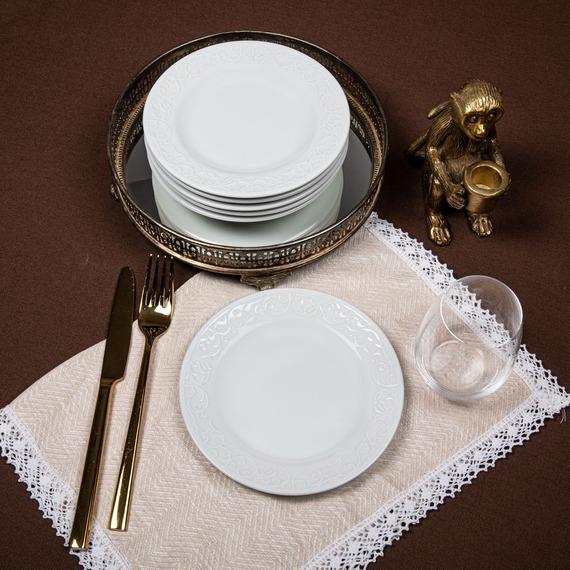 Bahar Dalı 6 Adet 16 Cm Tatlı Tabağı - 1