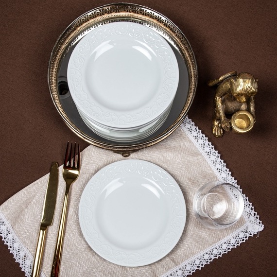 Bahar Dalı 6 Adet 16 Cm Tatlı Tabağı - 2