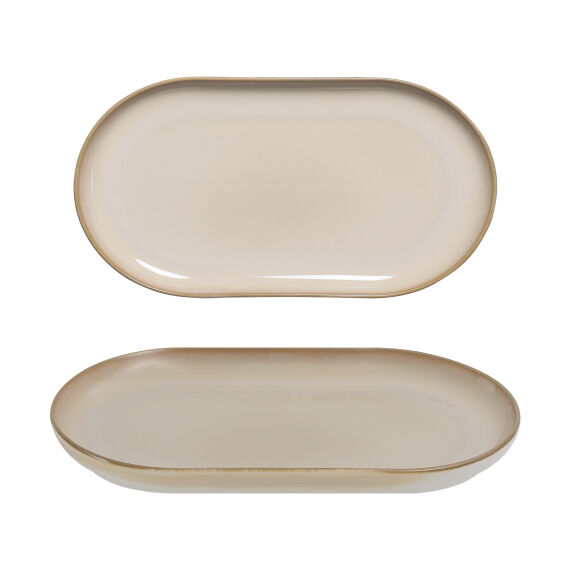 Bilbao 2 Adet 25x15 Cm Kayık Tabak Agate 969 - 1