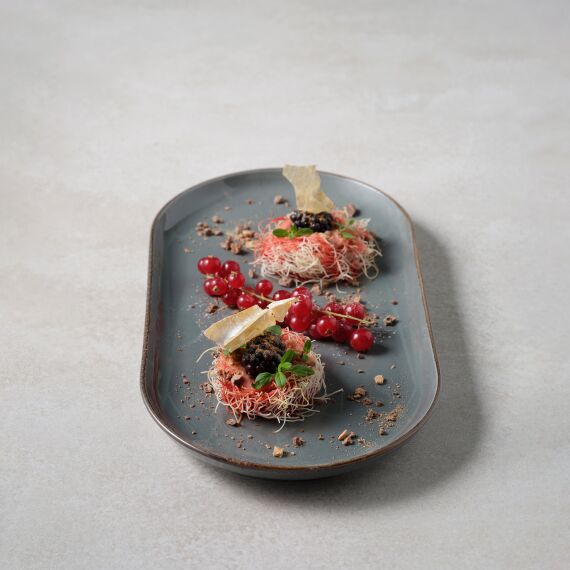 Bilbao 2 Adet 25x15 Cm Kayık Tabak Elemental 241 - 1