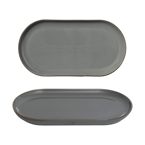 Bilbao 2 Adet 25x15 Cm Kayık Tabak Elemental 241 - 3