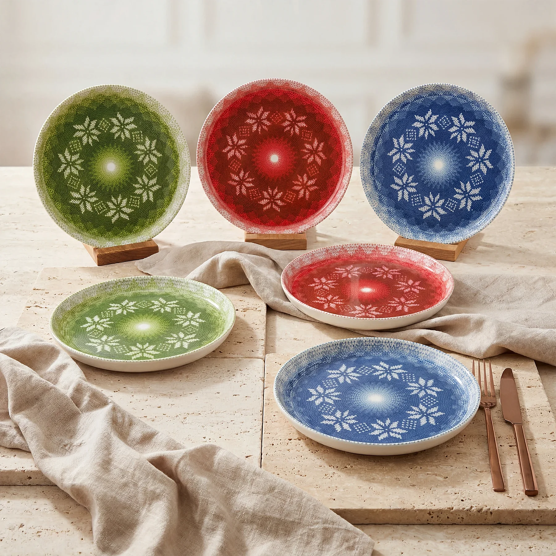 Bilbao 6 Parça 21 Cm Pasta Takımı 3100 - 1