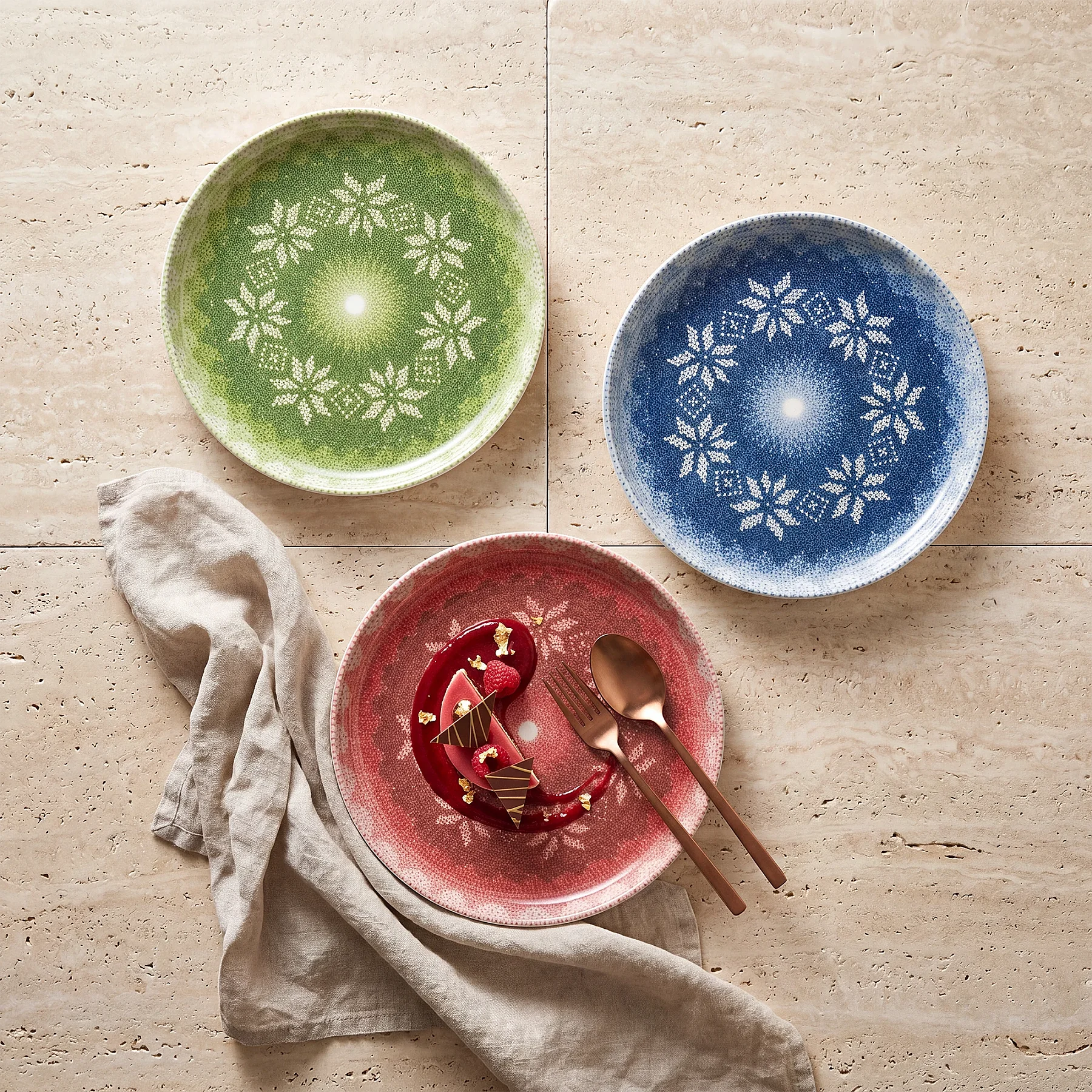 Bilbao 6 Parça 21 Cm Pasta Takımı 3100 - 2