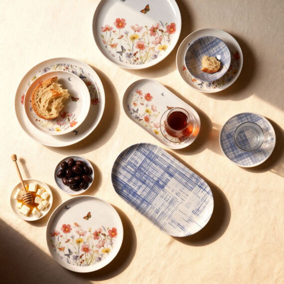 Bilbao Life 27 parça 6 Kişilik Kahvaltı Takımı 4256 - 2