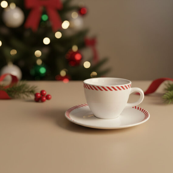 Bistro Red Glow Çay Takımı 6830 - 2