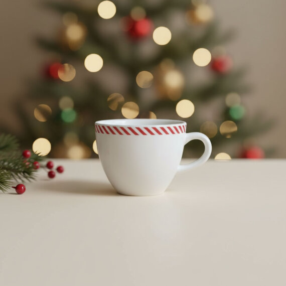 Bistro Red Glow Çay Takımı 6830 - 4