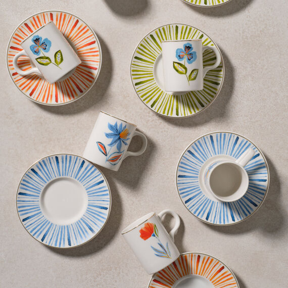 Camelia 12 Parça 6 Kişilik Kahve Fincan Takımı 6580 - 2