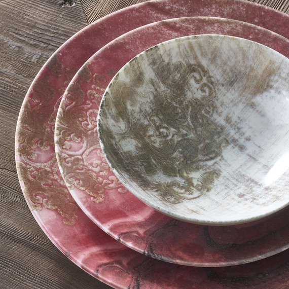 Camelia 24 Parça 6 Kişilik Bone Yemek Takımı - 1528 - 3