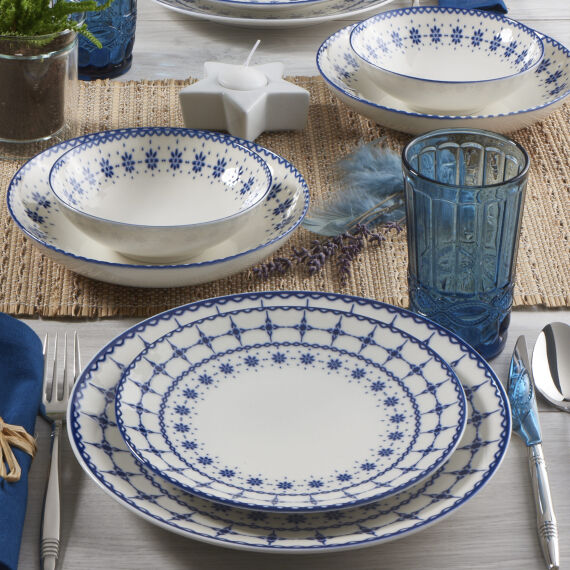 Camelia 24 Parça 6 Kişilik Yemek Takımı 1614 - 1